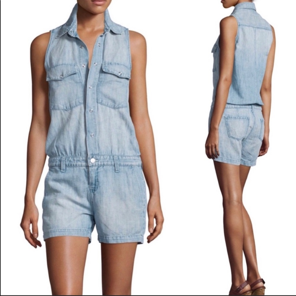 J Brand Kayla Denim Jean Romper